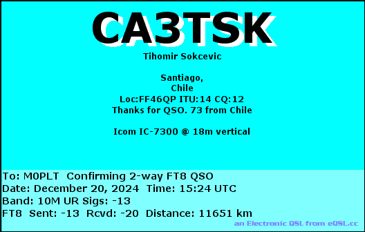 eQSL card