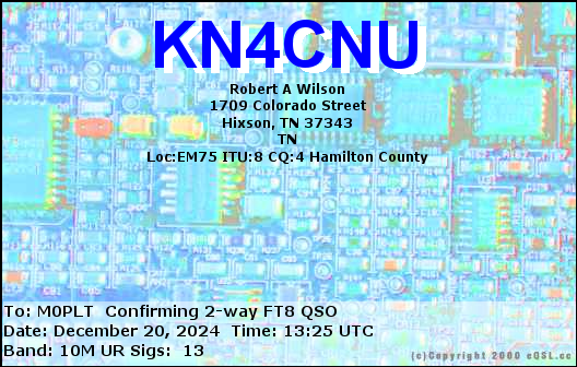 eQSL card