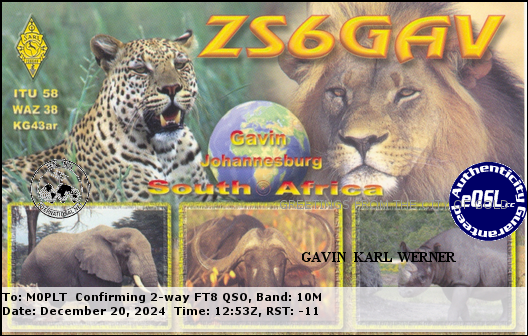eQSL card