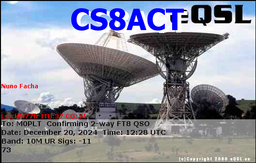 eQSL card