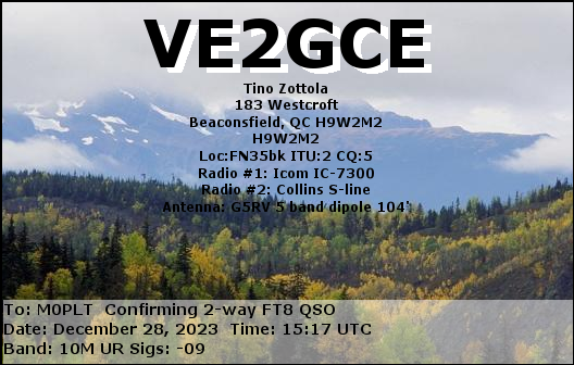 eQSL card