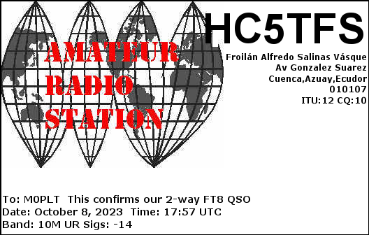 eQSL card