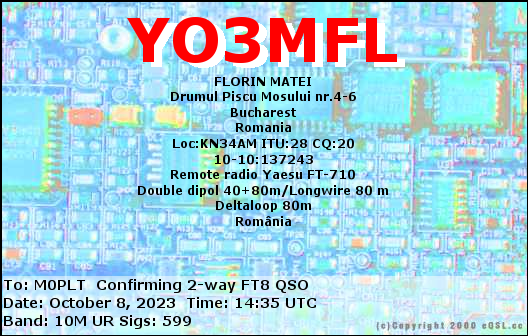 eQSL card
