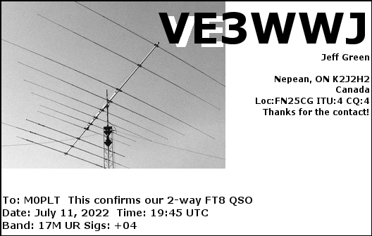 eQSL card