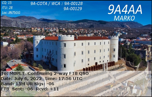 eQSL card