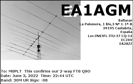 eQSL card