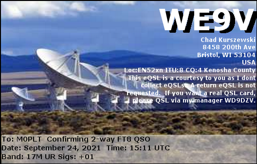 eQSL card