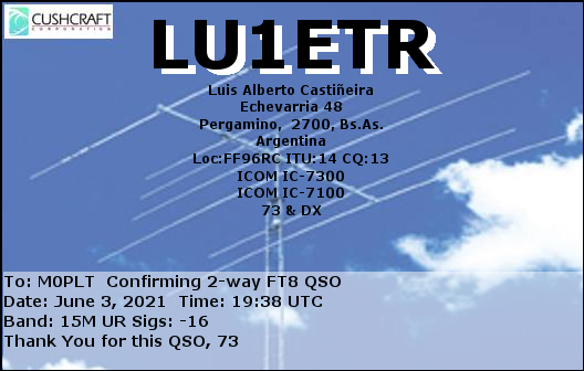eQSL card
