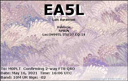 eQSL card