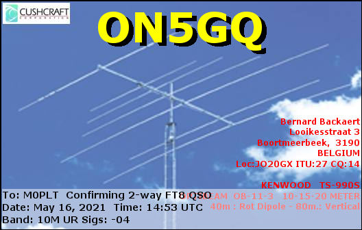 eQSL card