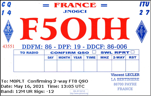 eQSL card