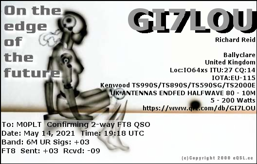 eQSL card