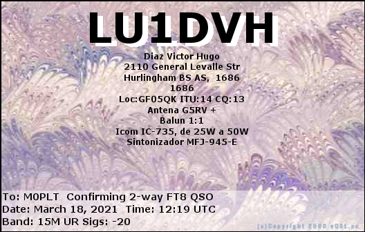 eQSL card