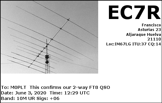 eQSL card