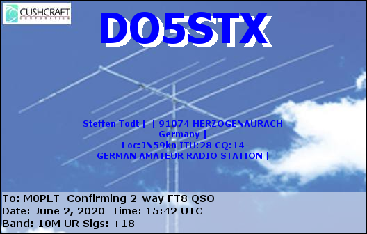 eQSL card