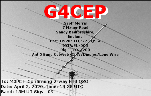 eQSL card