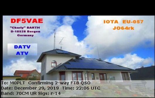 eQSL card