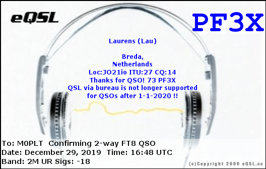 eQSL card