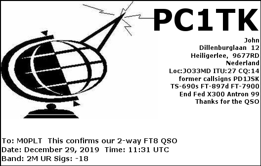 eQSL card
