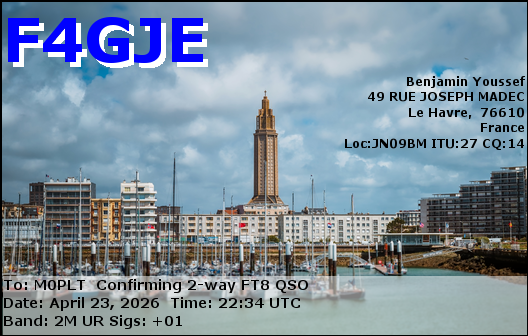 eQSL card