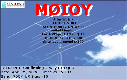 eQSL card