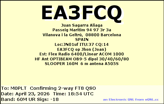 eQSL card