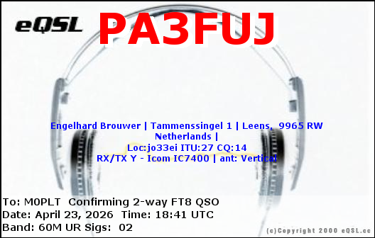eQSL card