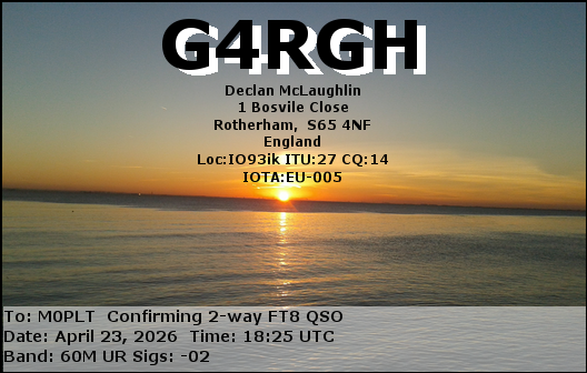 eQSL card