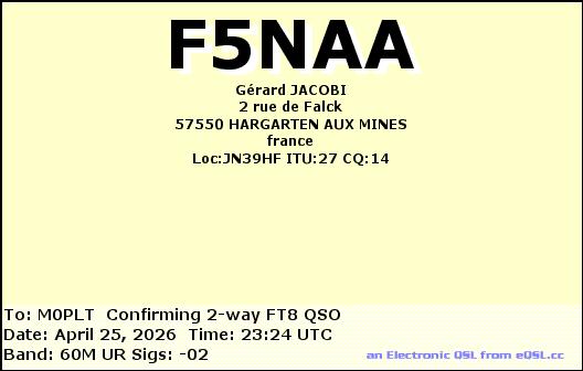 eQSL card