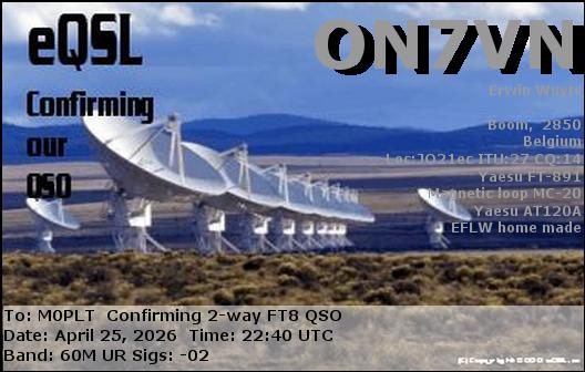 eQSL card