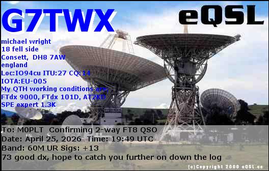 eQSL card