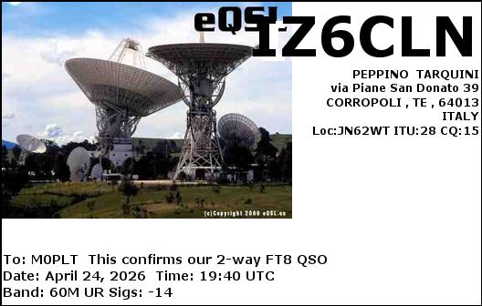 eQSL card