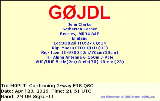 eQSL card