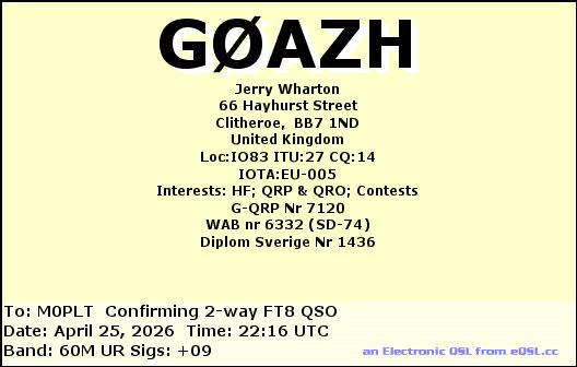 eQSL card