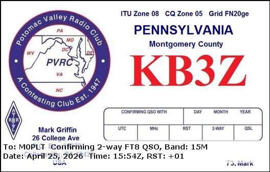 eQSL card