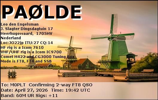 eQSL card
