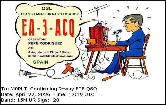 eQSL card