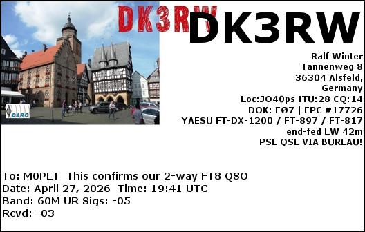 eQSL card