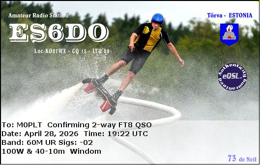 eQSL card