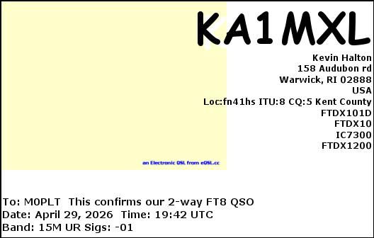 eQSL card