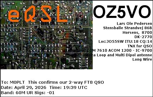 eQSL card