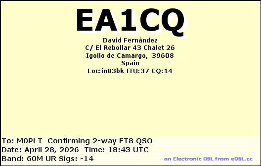 eQSL card