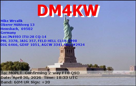 eQSL card