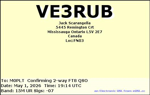 eQSL card