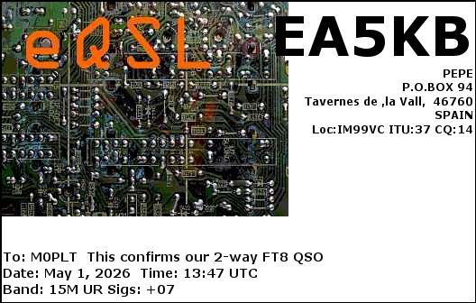 eQSL card