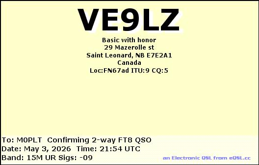 eQSL card