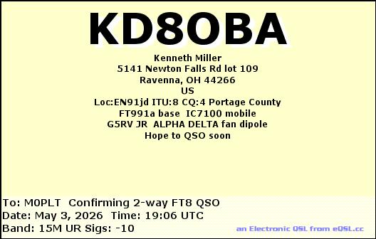 eQSL card