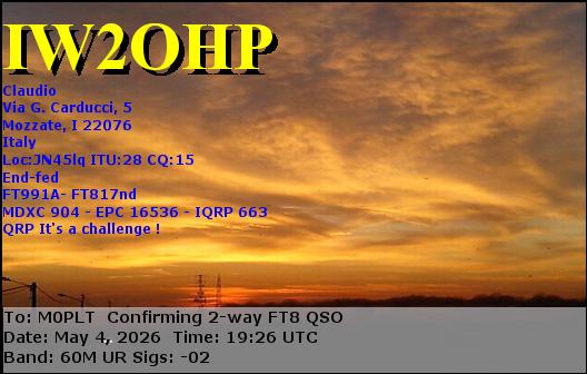 eQSL card