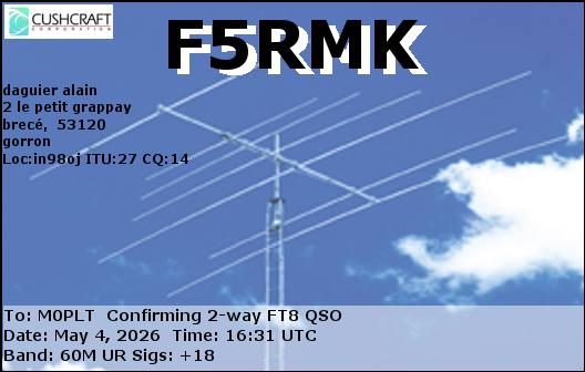 eQSL card