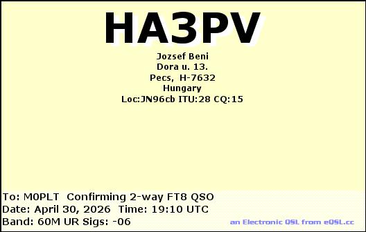 eQSL card